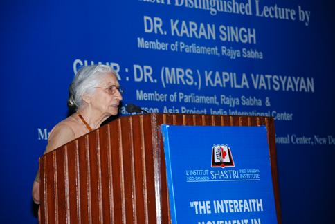 Karan Singh Lecture on 19 March 2009 at IIC