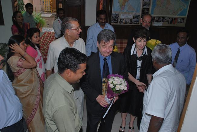 Visit of Saskatchewan Dy. Minister of Education on 9 June 2010