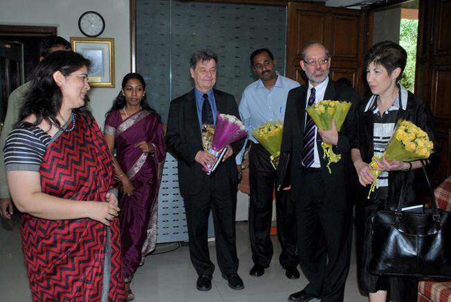 Visit of Saskatchewan Dy. Minister of Education on 9 June 2010